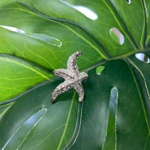 Vintage Studded Starfish Ring